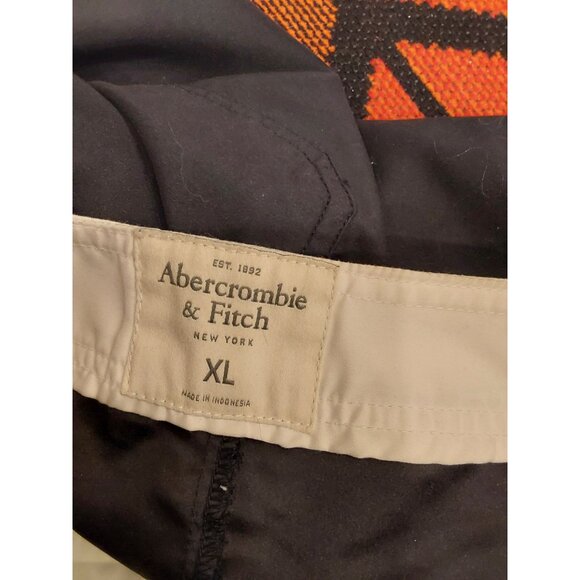 Abercrombie and Fitch Men's Navy & White Swim Trunks, Bathing Suit in Size XL. - Picture 9 of 16